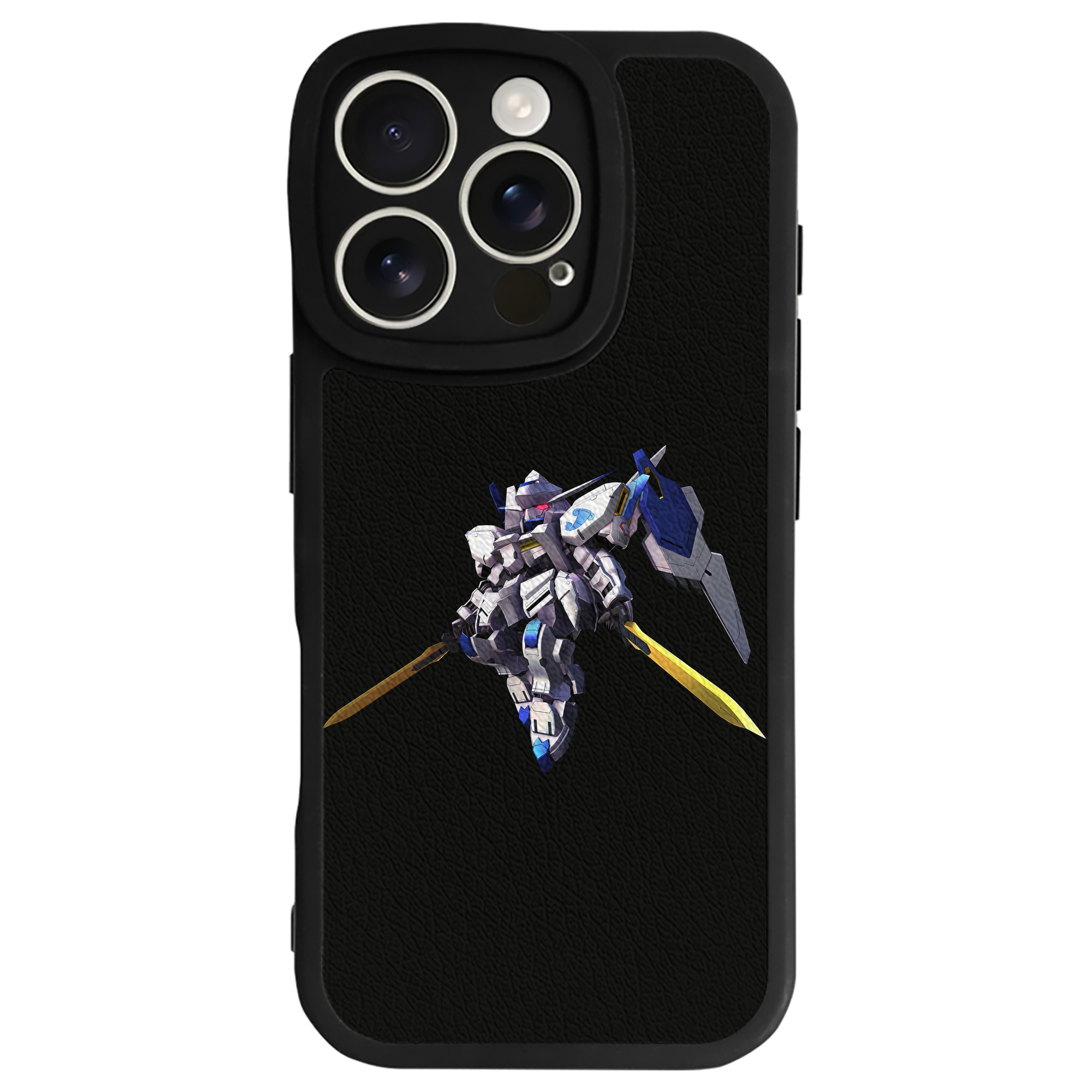 （画像用） 機動戦士ガンダム Mobile Suit Gundam 【iPhone 16シリーズ対応】シリコンスマホケース（レザー調） 材質：シリコン